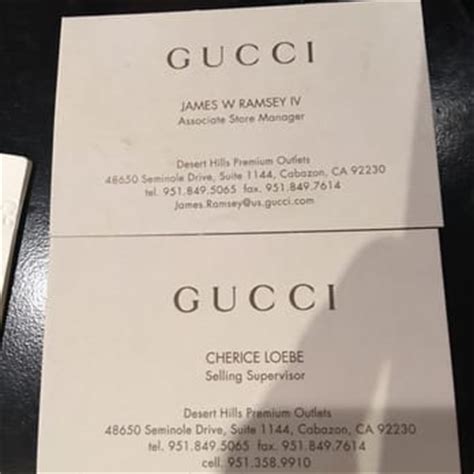 gucci cabazon phone number|premium outlet los angeles Gucci.